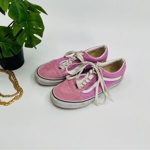Vans Old Skool Womens Skate Skateboard Shoes Canvas Suede Orchid Purple